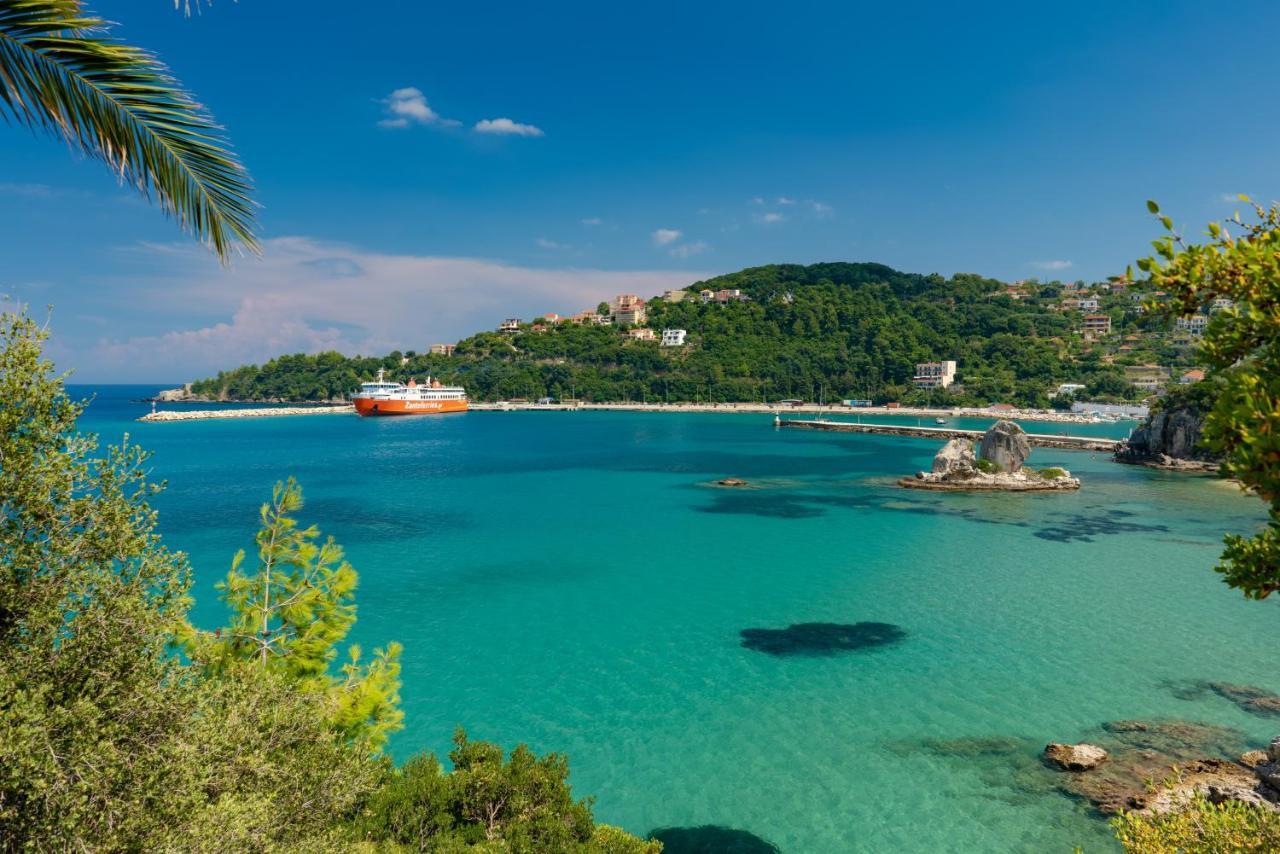 Valsamis Villa Apartments Порос Экстерьер фото